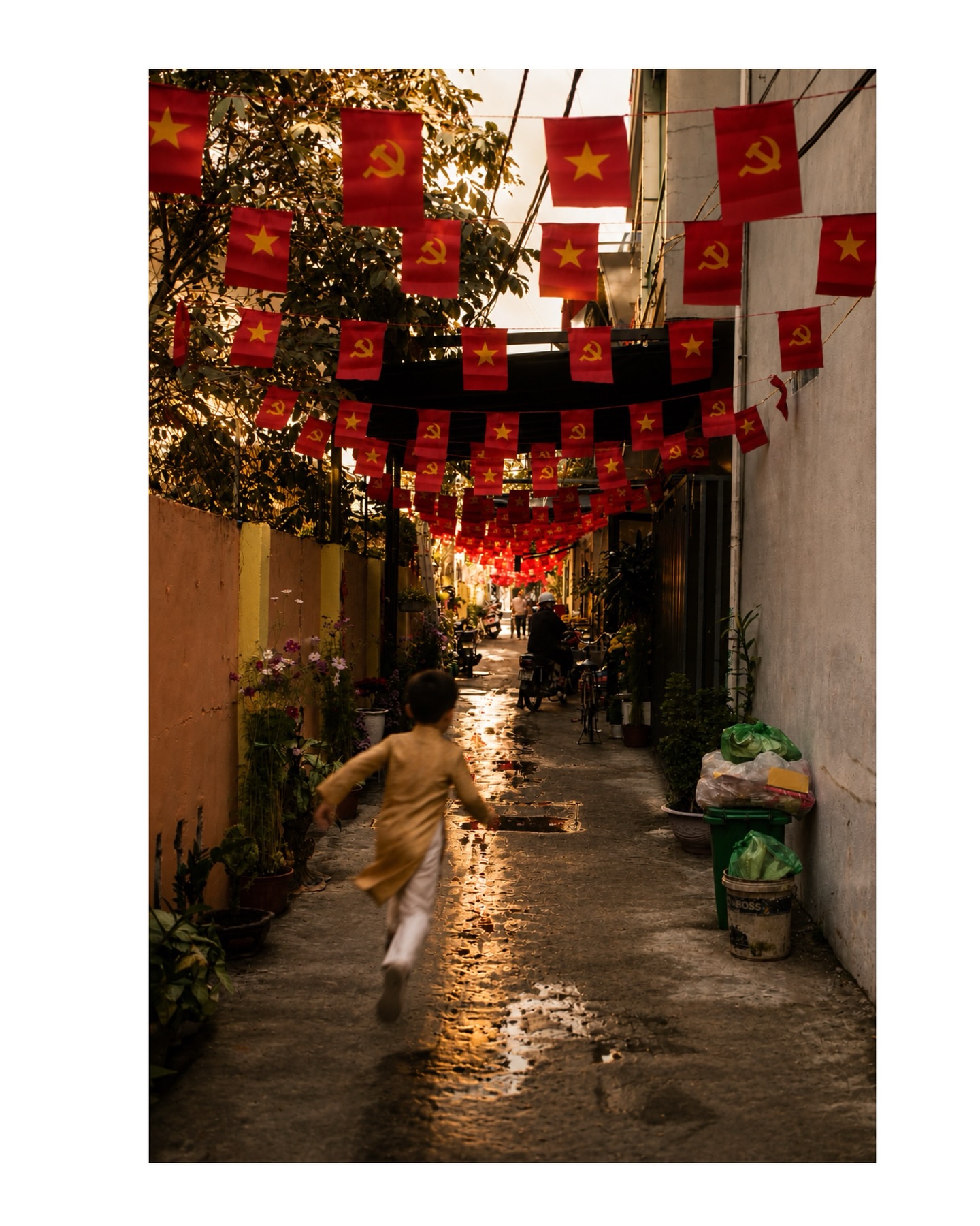 Flags Over the Alley, Vietnam