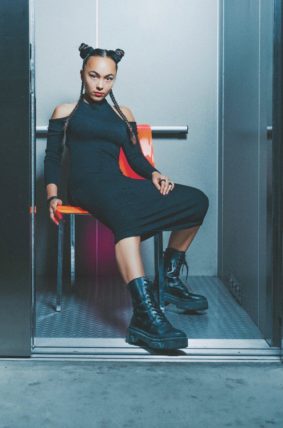 Red Chair, Blue Steel
